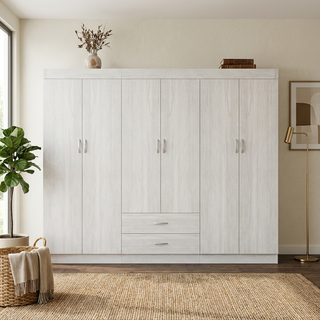 Quinton 6 Door Open Wardrobe