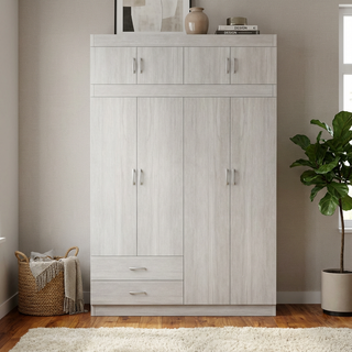 Quinton 4 Door Open Wardrobe with Top