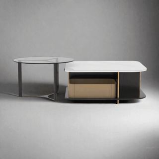 Megafurniture | Willow Marble Tech Nesting Coffee Table | Coffee Table