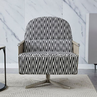 Emberly Printed Fabric Armchair