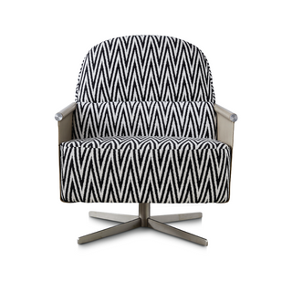 Emberly Printed Fabric Armchair