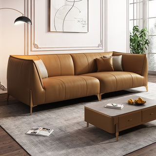 Maven Faux Leather Sofa