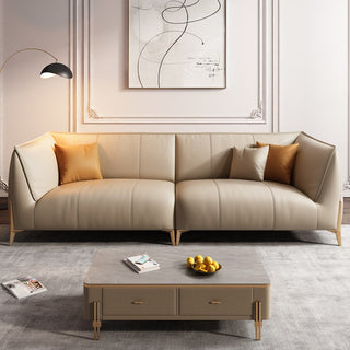 Maven Faux Leather Sofa