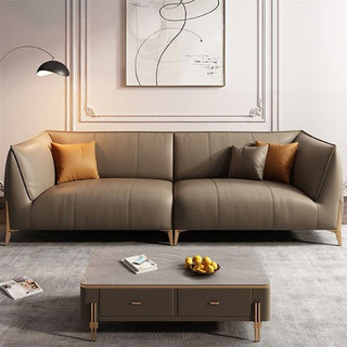 Maven Faux Leather Sofa