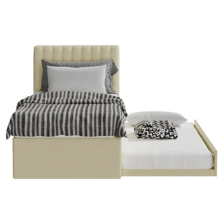 Steve Faux Leather 3 in 1 Pull Out Bed