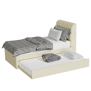 Steve Faux Leather 3 in 1 Pull Out Bed