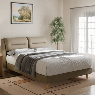 Hanubee Fabric Bed Frame (Water Repellent)