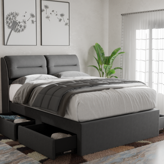 Hanubee Fabric Drawer Bed (Water Repellent)