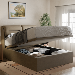 Hanubee Fabric Storage Bed (Water Repellent)