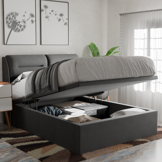 Hanubee Fabric Storage Bed (Water Repellent)