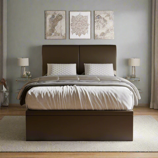 Vivienne Faux Leather Storage Bed