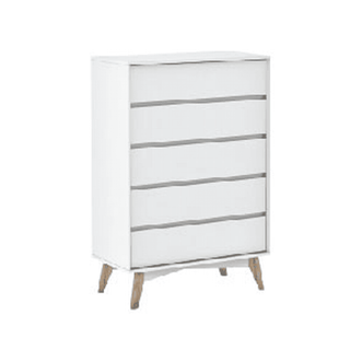 Megafurniture | Xandra White Living Room Set (Coffee Table + TV Console + Chest of Drawer) | Living Room Set