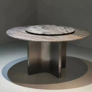 Cassian Sintered Stone Round Dining Table