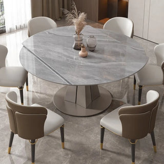 Quinnlyn Round Extendable Dining Table