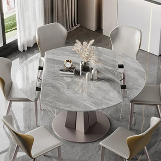 Quinnlyn Round Extendable Dining Table