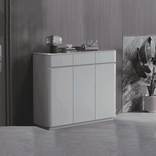 Megafurniture | Zanoelle II 3 Door Shoe Cabinet (120cm) | Shoe Cabinet