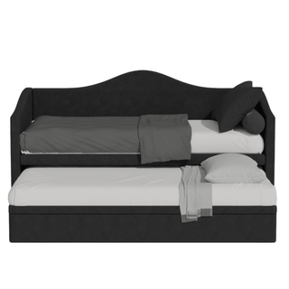 Megafurniture | Zaxe Fabric Pull Out Bed with Storage (Pet Friendly) | Pull Out Bed