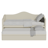 Megafurniture | Zaxe Faux Leather Pull Out Bed with Storage | Pull Out Bed