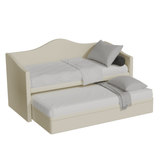 Megafurniture | Zaxe Faux Leather Pull Out Bed with Storage | Pull Out Bed