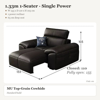 1.33m 1-Seater · Single Power