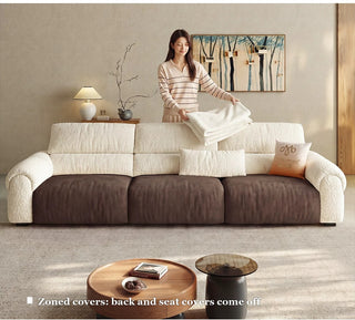 Zoned removable covers