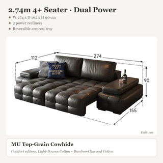 2.74m 4+ Seater · Dual Power