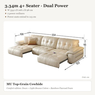 3.34m 4+ Seater · Dual Power