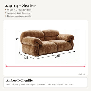 2.4m 4+ Seater