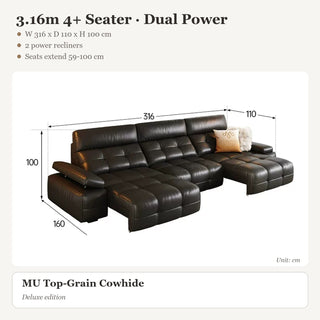 3.16m 4+ Seater · Dual Power