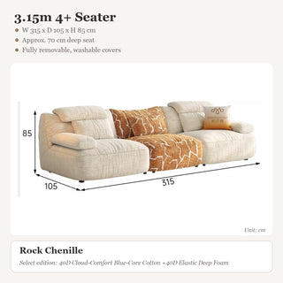 3.15m 4+ Seater
