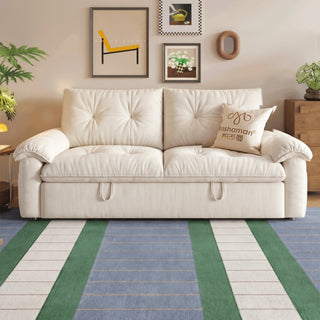 Veloys Cat-Scratch-Resistant Fabric Sofa Bed in a living room