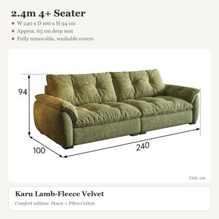 2.4m 4+ Seater