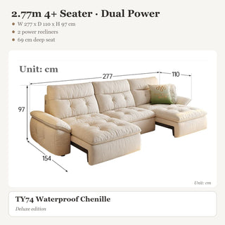 2.77m 4+ Seater · Dual Power