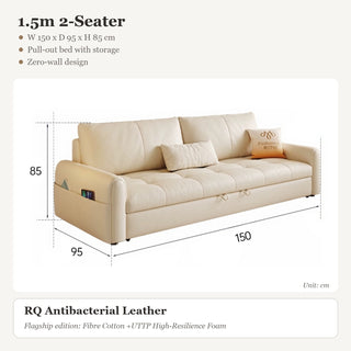 1.5m 2-Seater