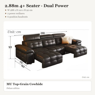 2.88m 4+ Seater · Dual Power