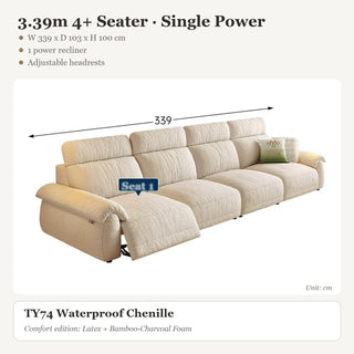 3.39m 4+ Seater · Single Power