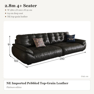 2.8m 4+ Seater