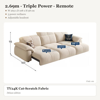 2.69m · Triple Power · Remote