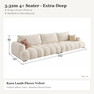 3.32m 4+ Seater · Extra-Deep