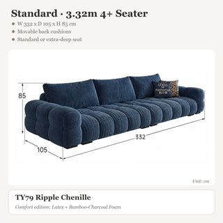 Standard · 3.32m 4+ Seater