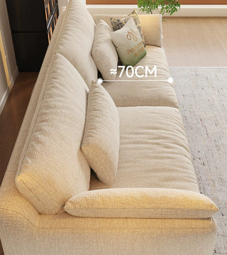 70 cm deep seat