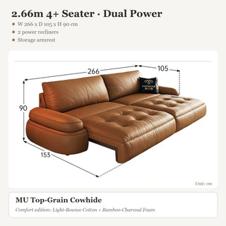 2.66m 4+ Seater · Dual Power