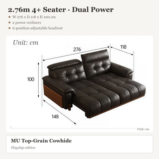 2.76m 4+ Seater · Dual Power