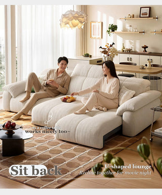 U-shaped lounge