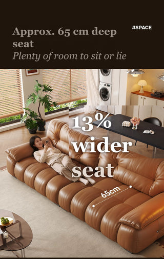 Approx. 65 cm deep seat