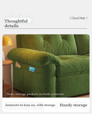 Armrests with storage