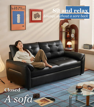 Closed: a sofa