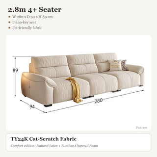 2.8m 4+ Seater