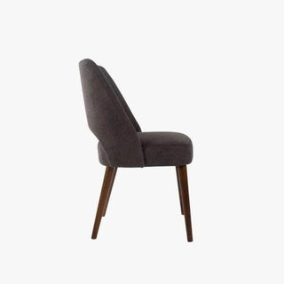 Aby Grey Fabric Dining Chair (Water Repellent) Singapore