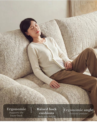 Raised back cushions